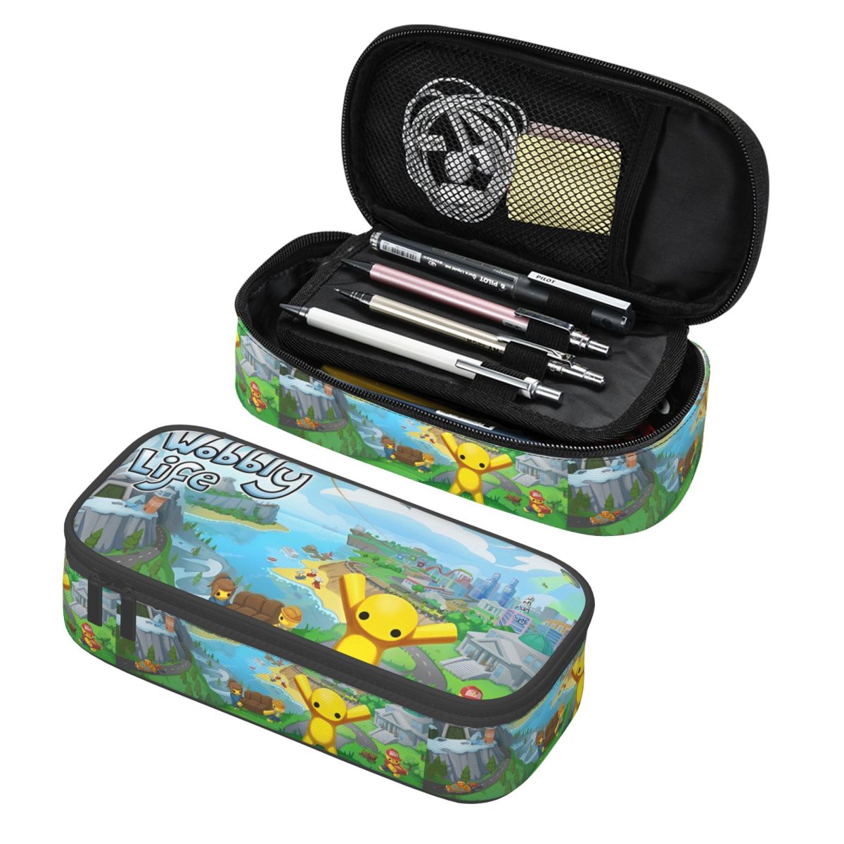Women'S Bag Online - Large Capacity Pencil Case Wobbly Life