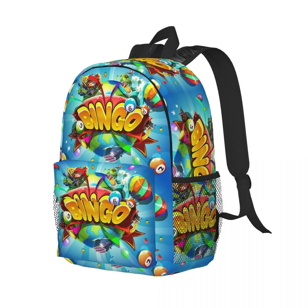 Women'S Bag Online - Bingo Online Backpack Student Boys Girls