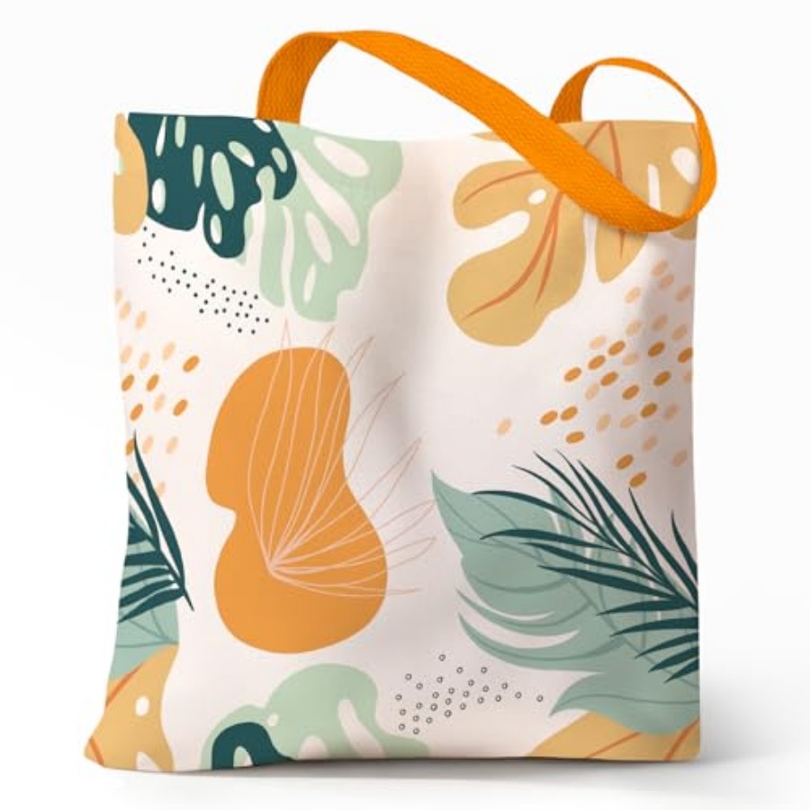 Women Bags Work - Cute Aesthetic Canvas Tote Bag for