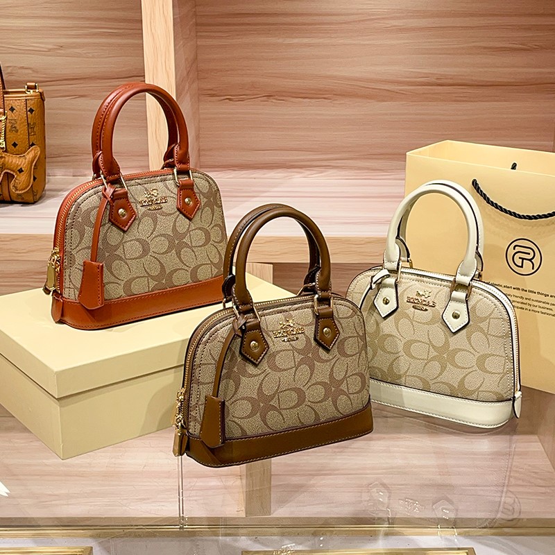 Women Bags Coach - Brand women's handbag shell bag 2025