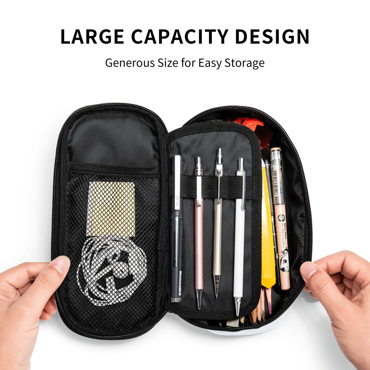 Large Capacity Pencil Case Wob - Women'S Bag Online 评论和价格