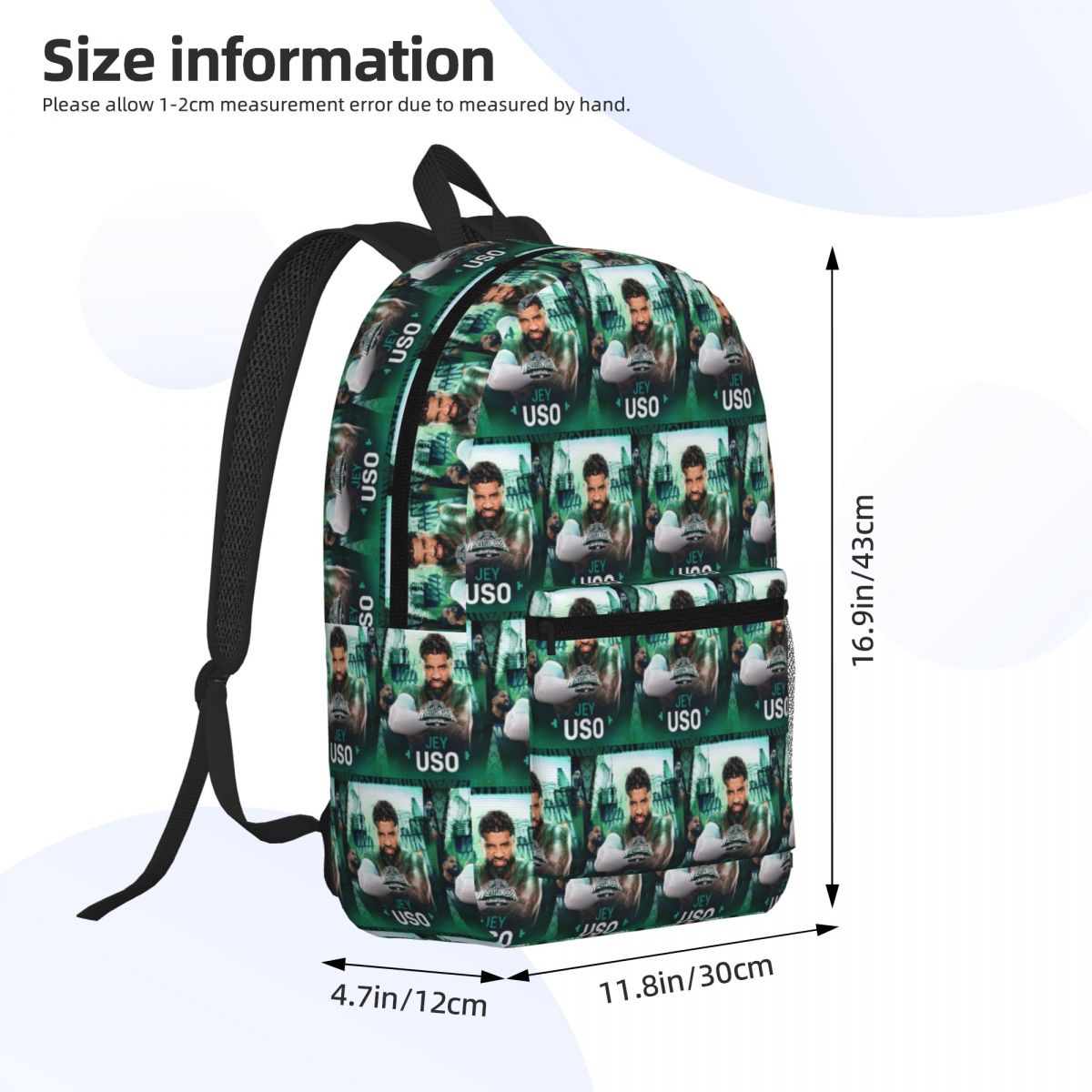 Winner WWE Jey Uso Backpack Da - Women Bags Winners 评论和价格