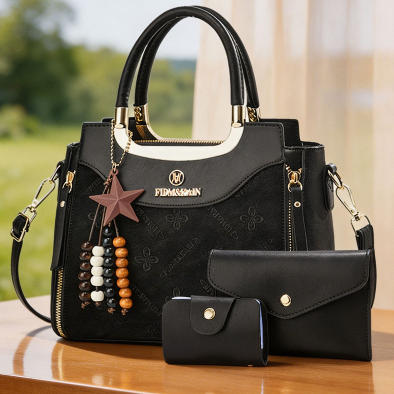Stylish women's handbag, solid - Women Bags Luxury 评论和价格