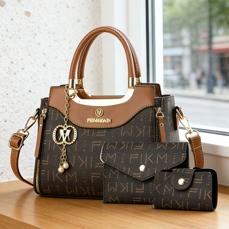 3-piece set of light luxury hi - Women Bags Luxury 评论和价格