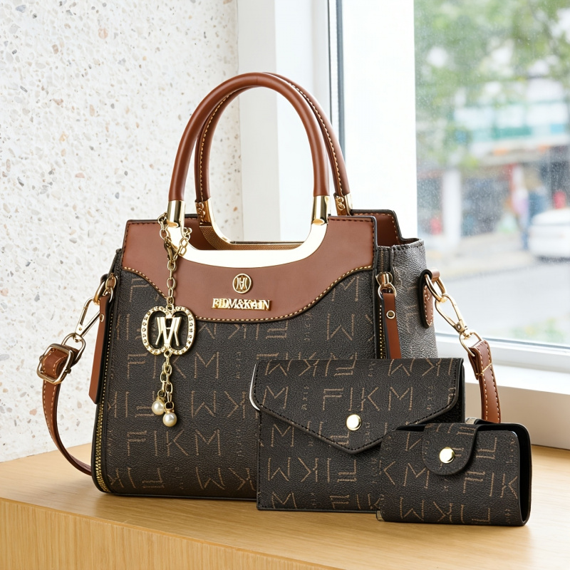 3-piece set of light luxury hi - Women Bags Luxury 评论和价格