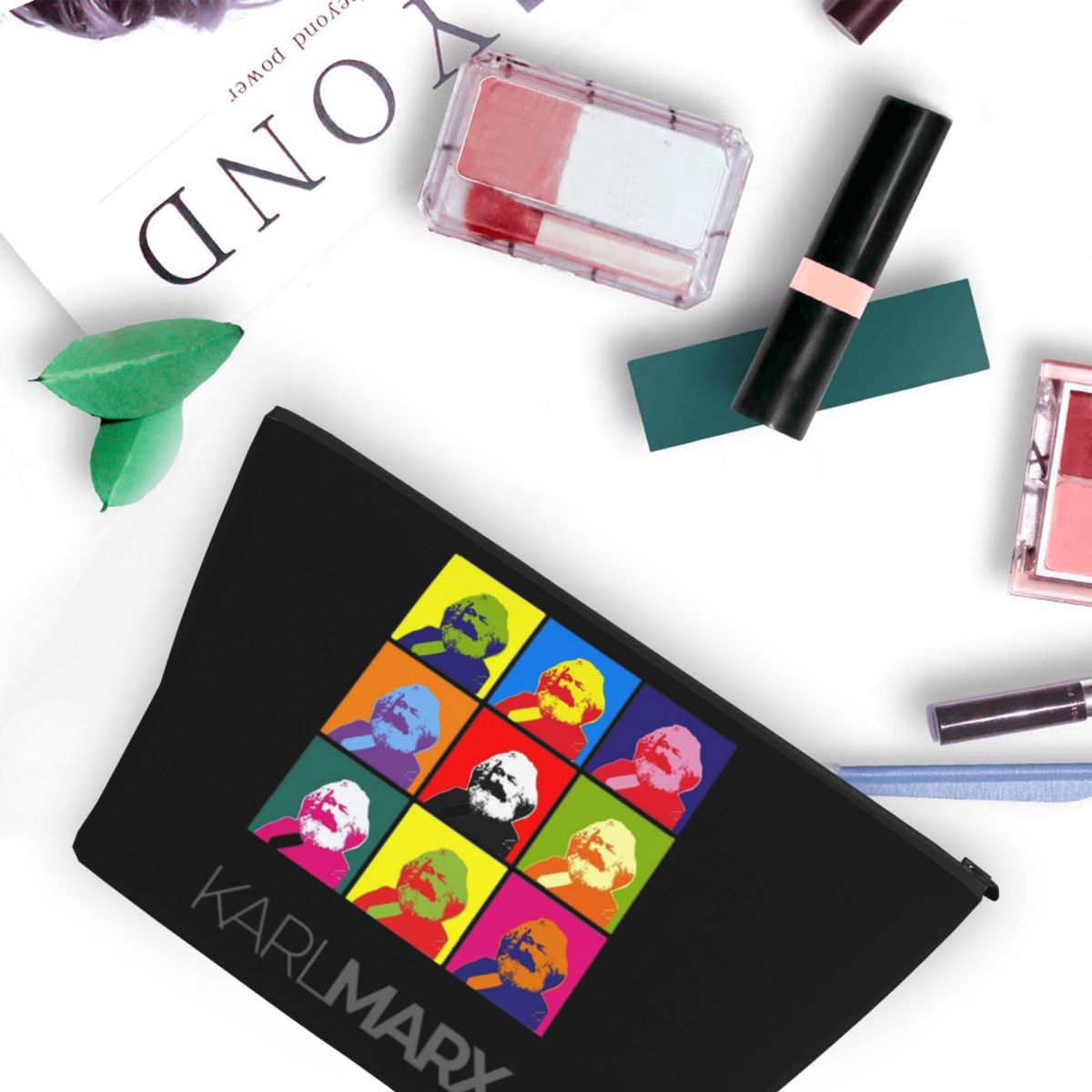 Karl Marx Makeup Bag for Women - Women'S Karl Bags 评论和价格