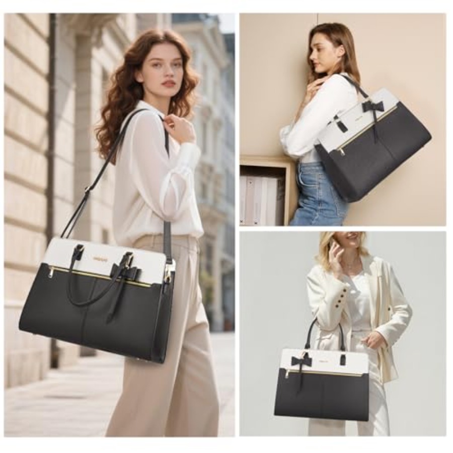 Laptop Tote Bag for Women, 15. - Women Bags Work 评论和价格