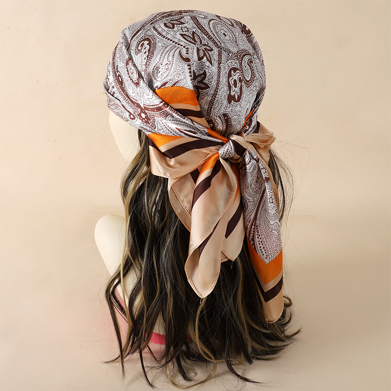 Luxury Women Silk Square Scarf - Women Bags Luxury 评论和价格