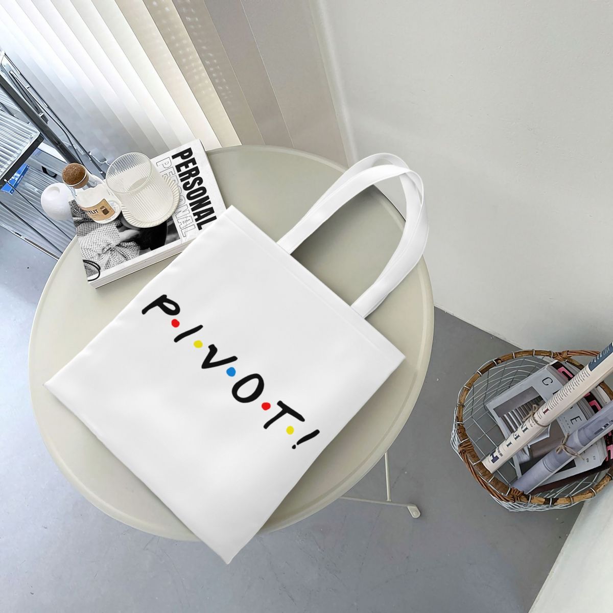 Friends Pivot Canvas Tote Hand - Women Bags Ross 评论和价格