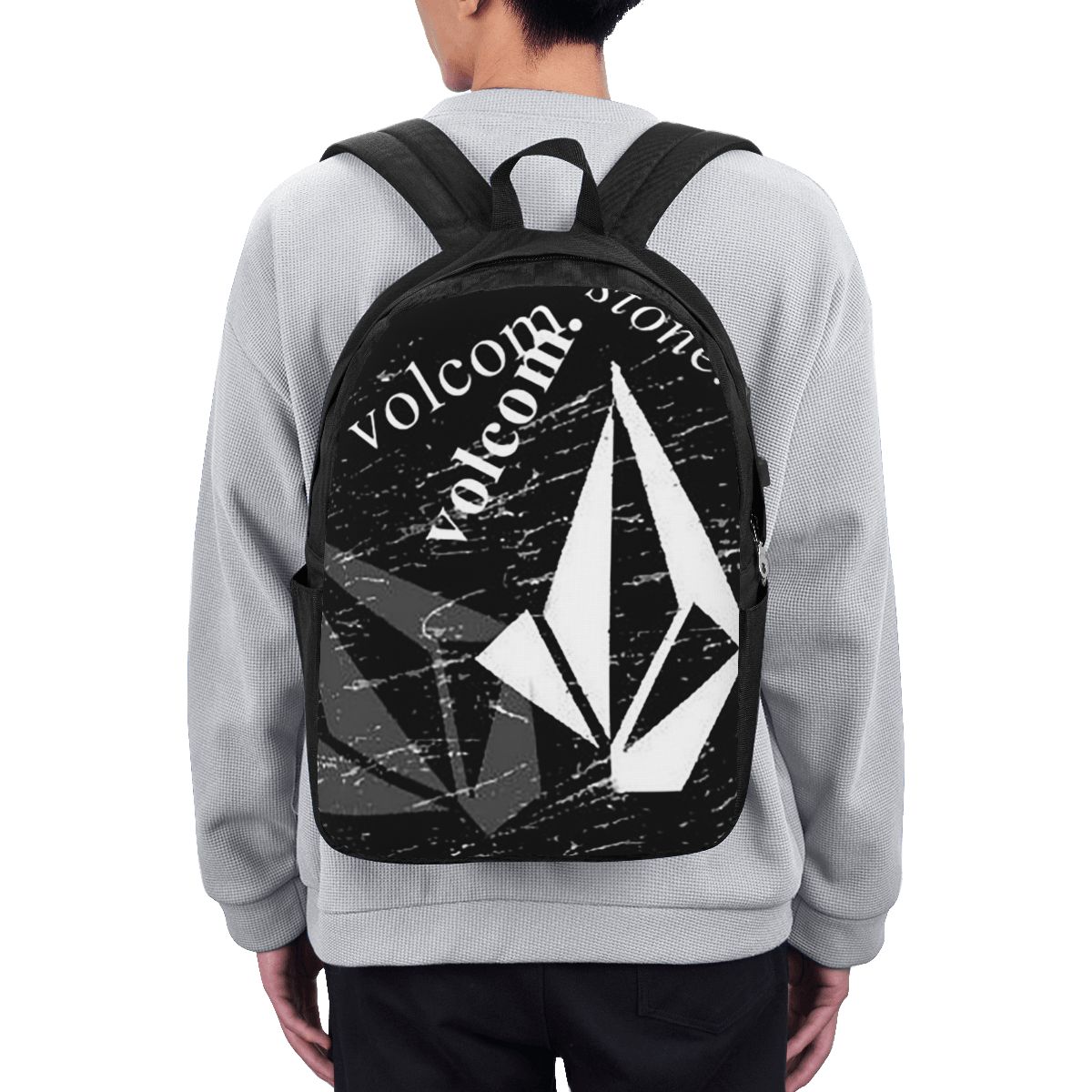V-Volcom Logo Backpack Travel  - Women Bags For Laptop 评论和价格