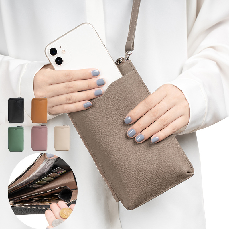 Fashion Genuine Leather Phone  - Women Bags Luxury 评论和价格