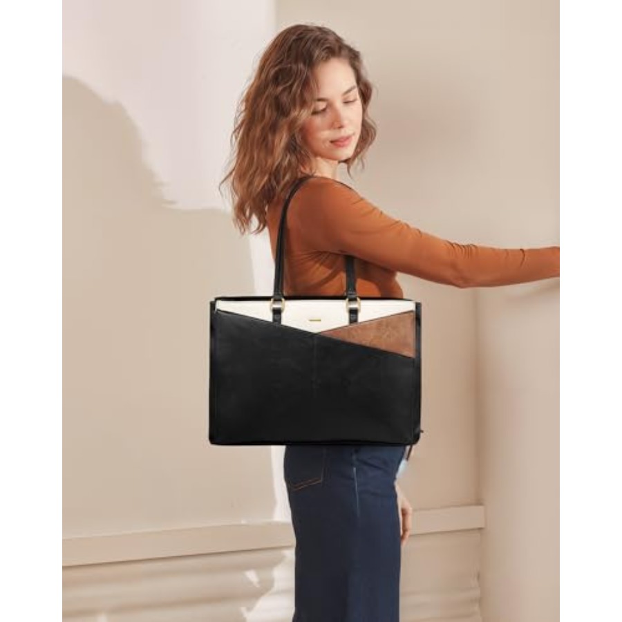 Vintage Leather Work Tote - La - Women Bags Work 评论和价格