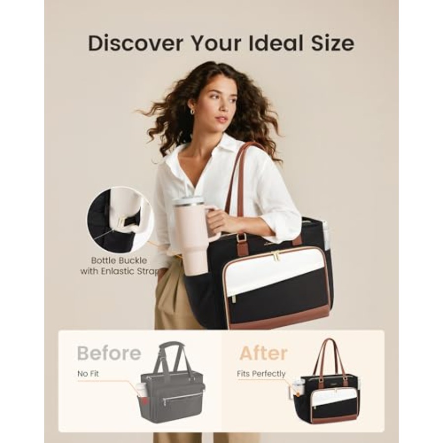LOVEVOOK Teacher Tote Bag, Lap - Women Bags Work 评论和价格