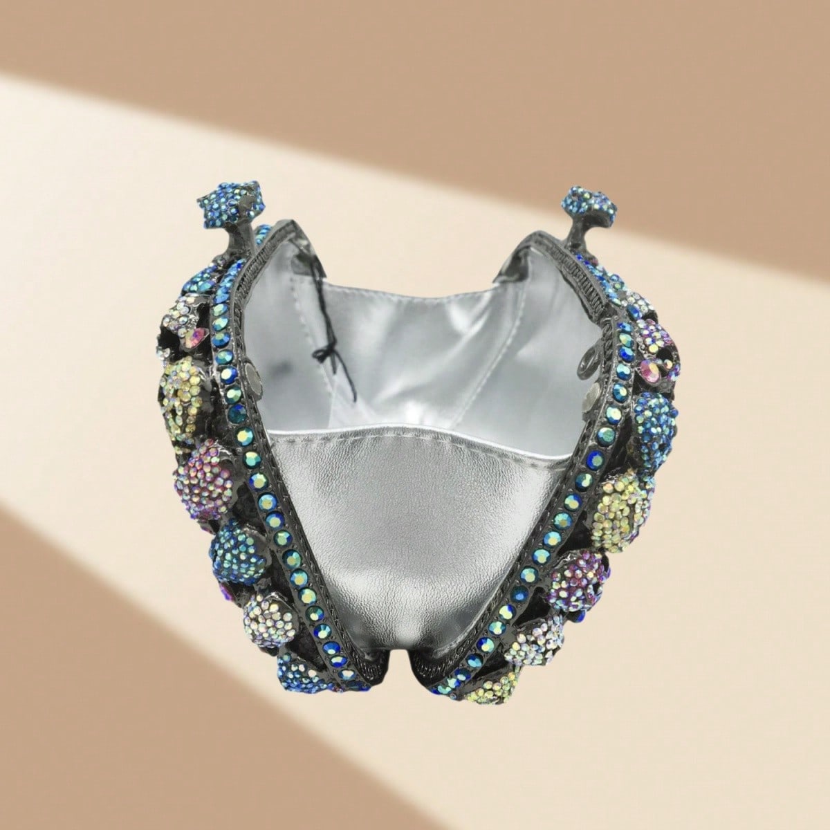 Women Unique Skulls Clutch Pur - Clutch Bag Evening 评论和价格