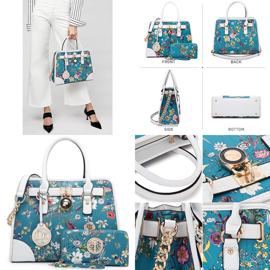 Dasein Women Handbags Top Hand - Women Bags Work 评论和价格