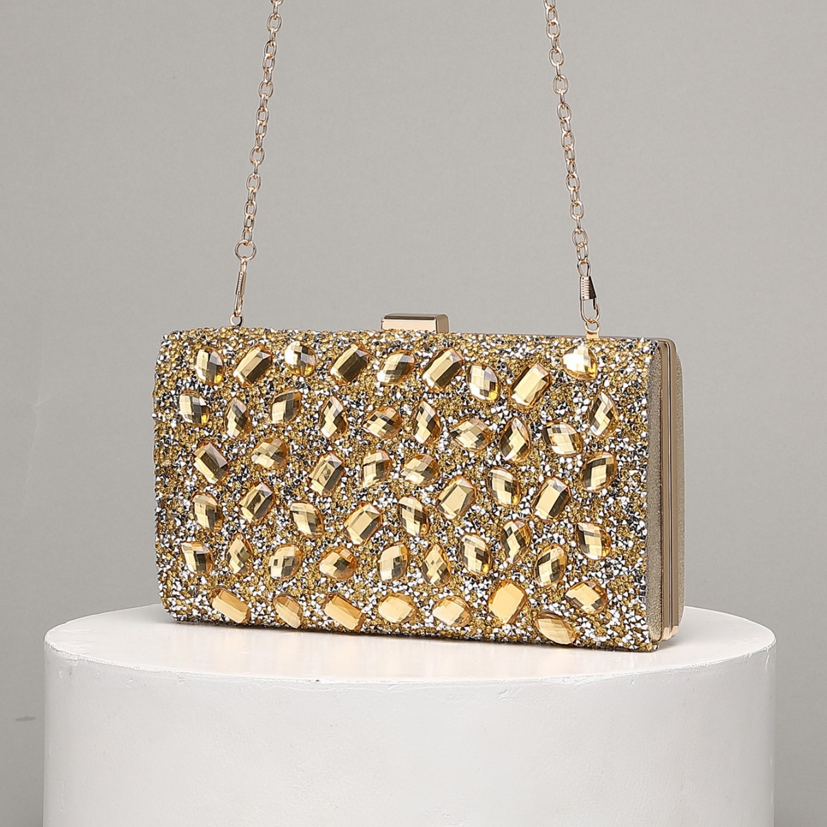 Dinner Clutch  Rhinestone prem - Clutch Bag Evening 评论和价格