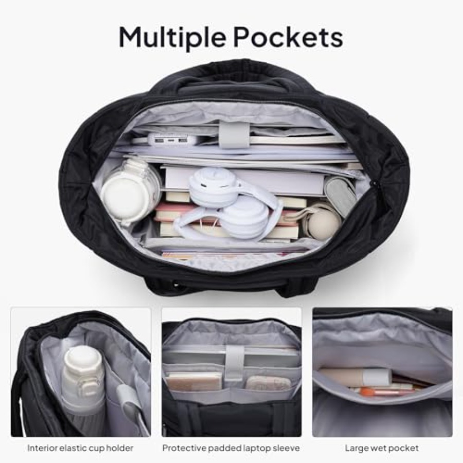 TOPEAST Tote Bag for Women Puf - Women Bags Work 评论和价格