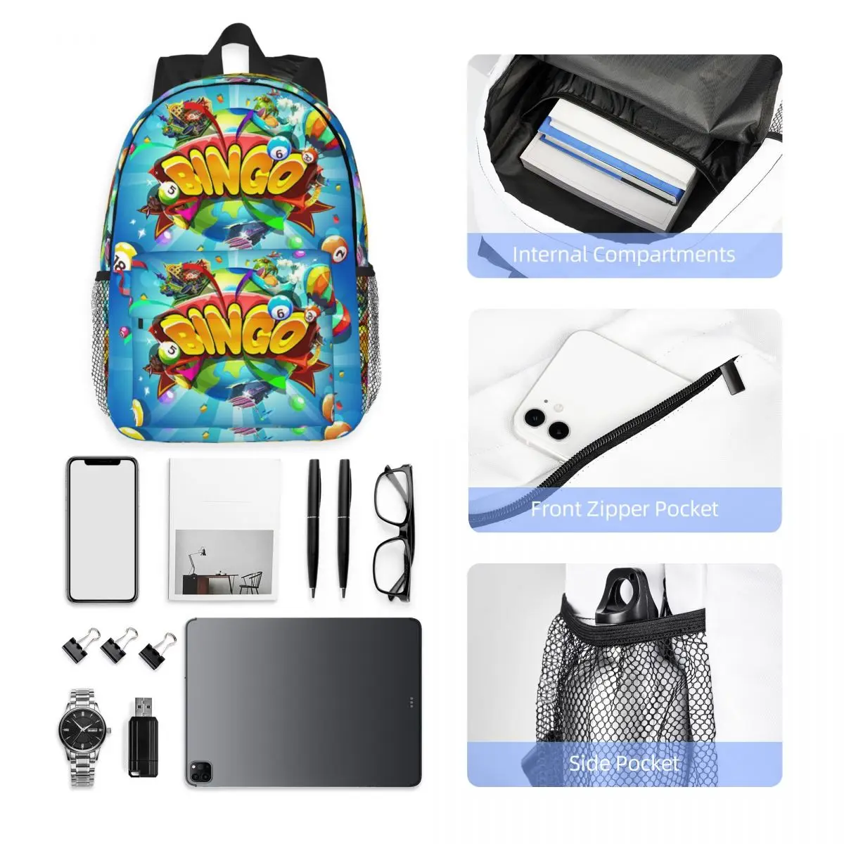 Bingo Online Backpack Student  - Women'S Bag Online 评论和价格