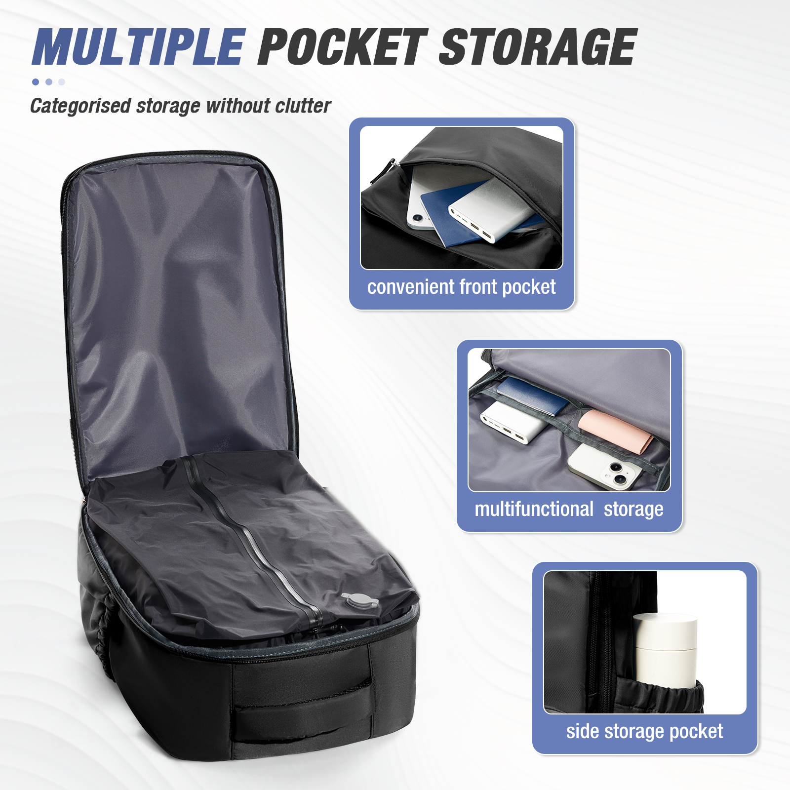 Vacuum Backpack, Travel Backpa - Women Bags Work 评论和价格