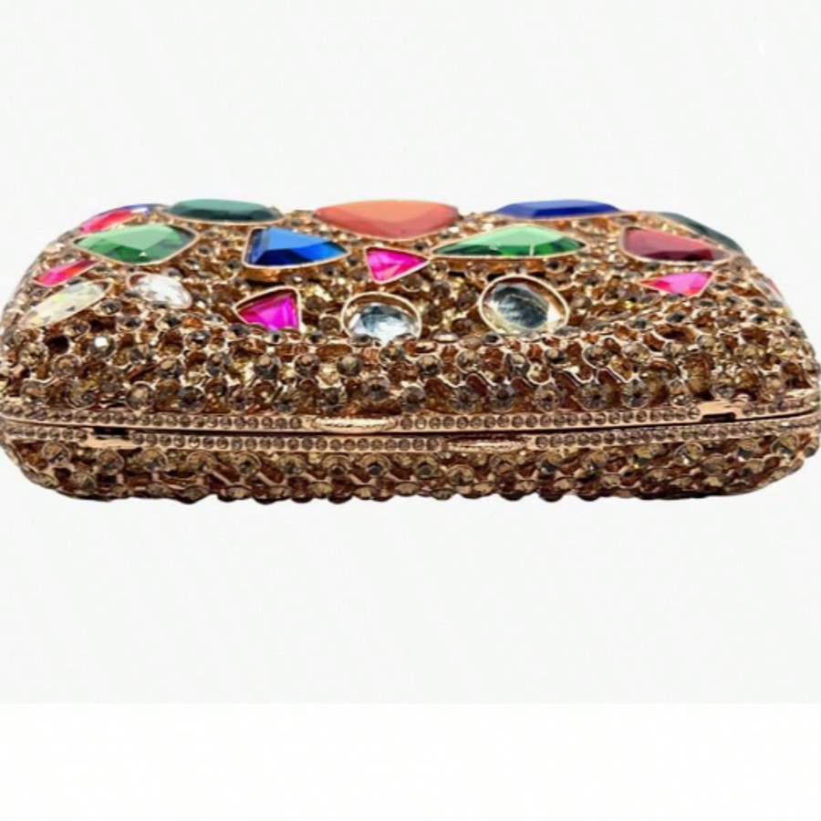 Women Luxury Diamond Rhineston - Clutch Bag Evening 评论和价格