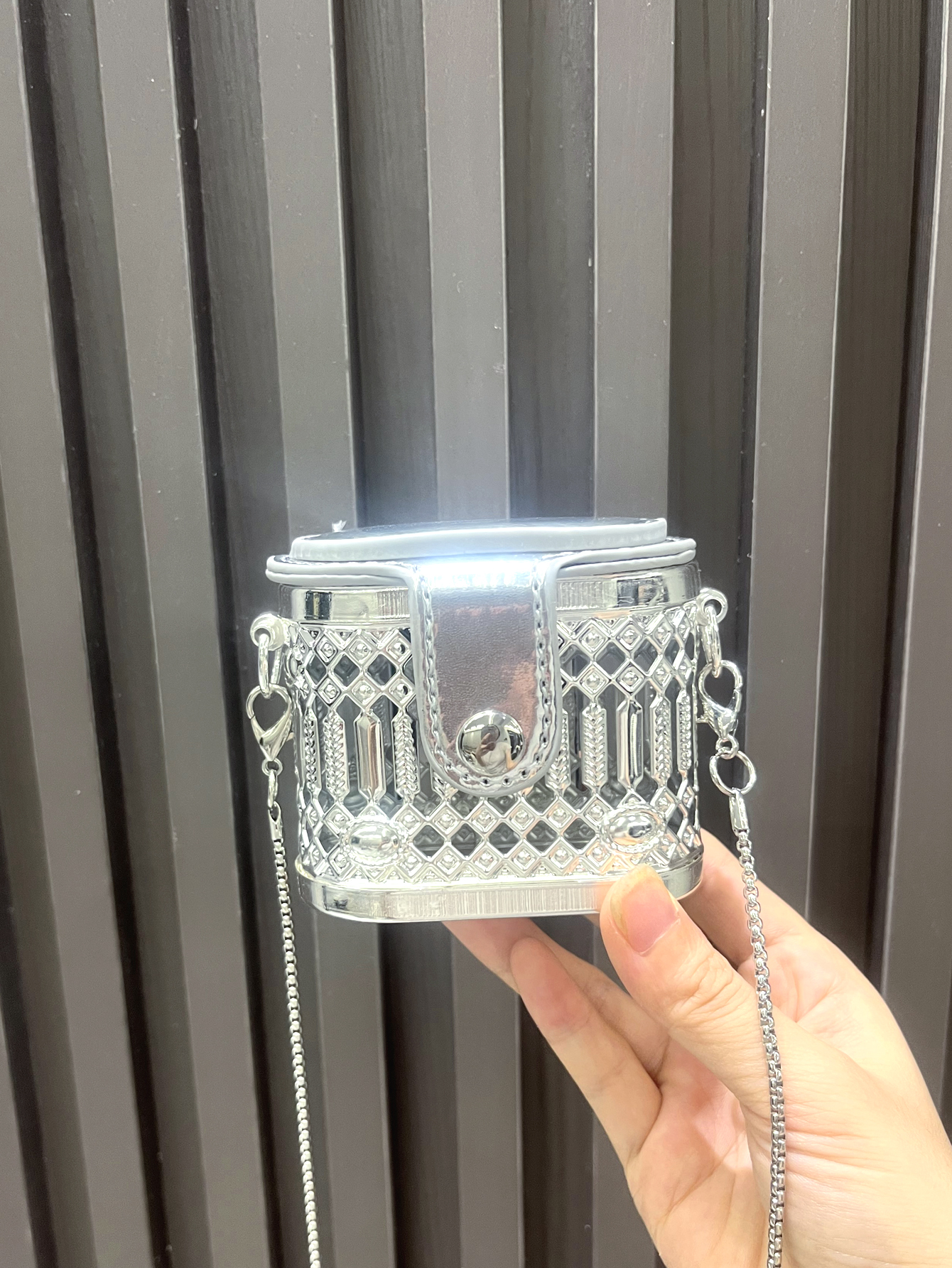 Small bag Golden Designer shou - Clutch Bag Evening 评论和价格