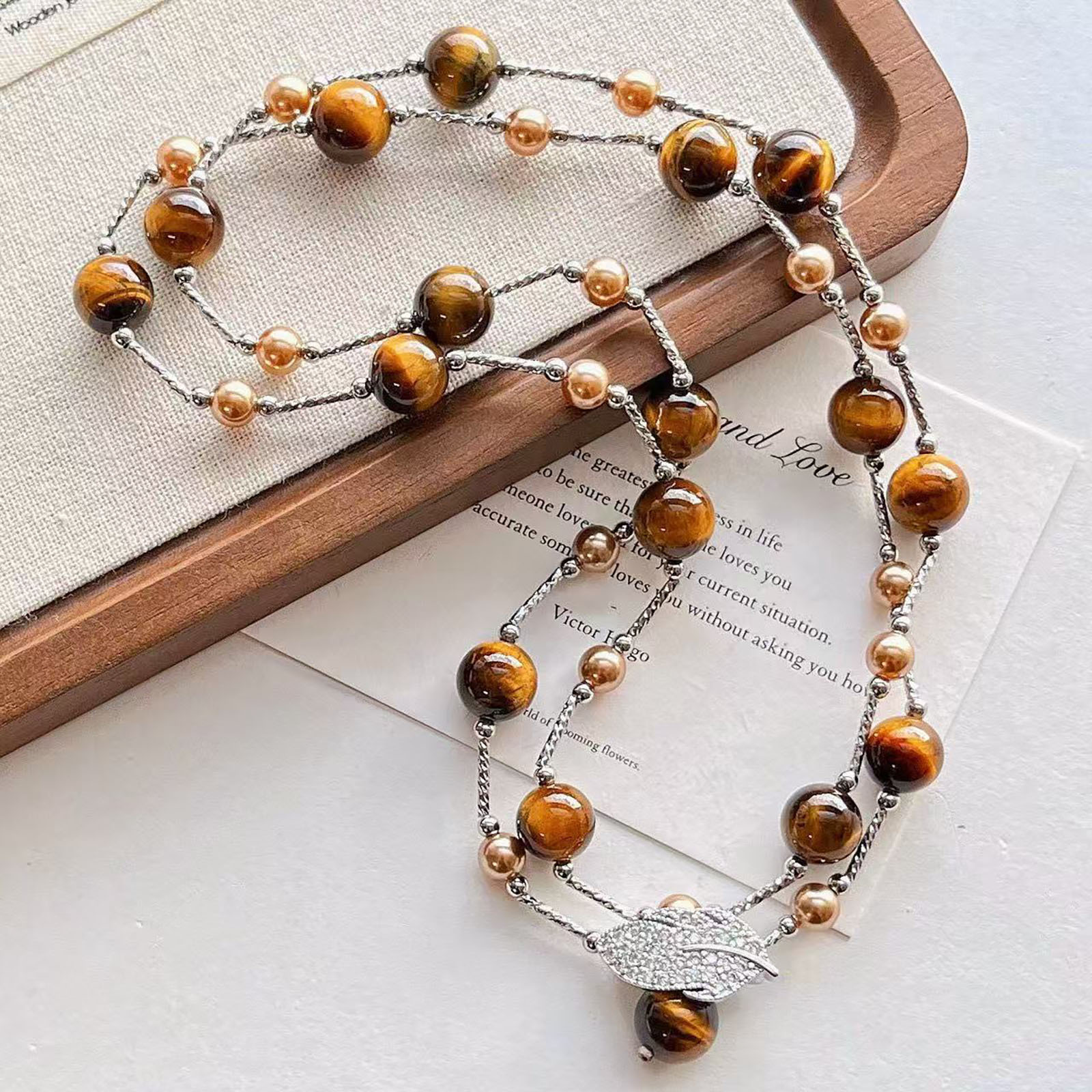 Boho Necklace for Women, Natur - Women Bags Price 评论和价格